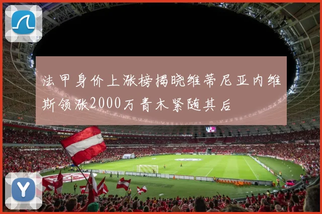 法甲身价上涨榜揭晓维蒂尼亚内维斯领涨2000万青木紧随其后